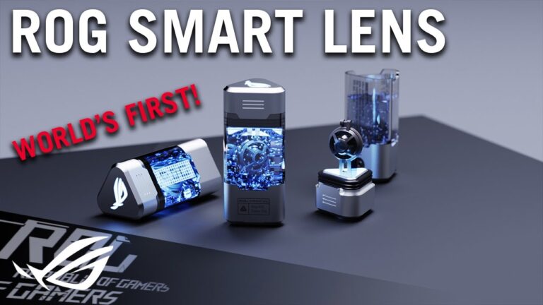 ROG Smart Lens – pierwsze na świecie „smart” soczewki kontaktowe dedykowane graczom