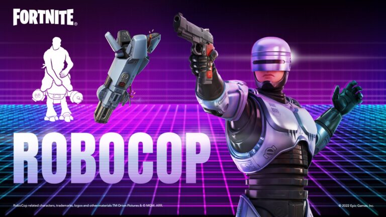 Fortnite – RoboCop trafił do gry jako grywalna postać