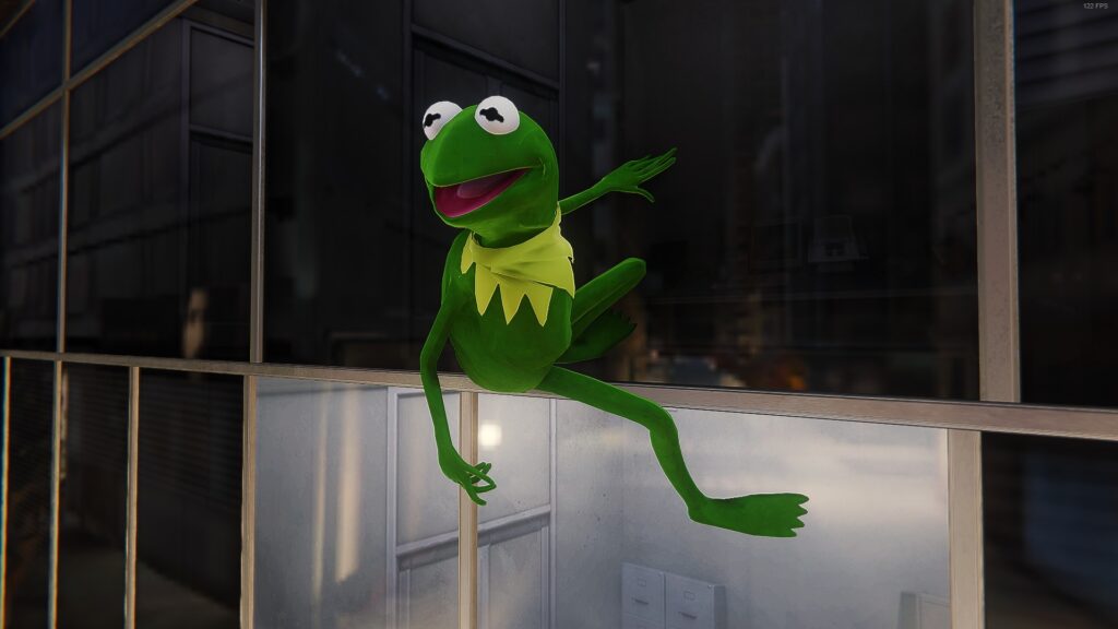 Kermit żaba jako Spider-Man. Nowy mod zdobył serca graczy