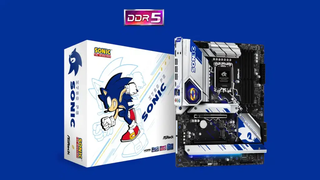 Płyta główna Sonic the Hedgehog przyspieszy działanie procesora Intel