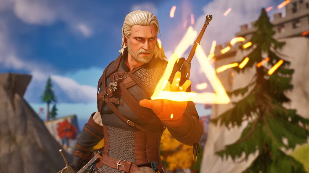 Wiedźmin Geralt grywalną postacią w Fortnite
