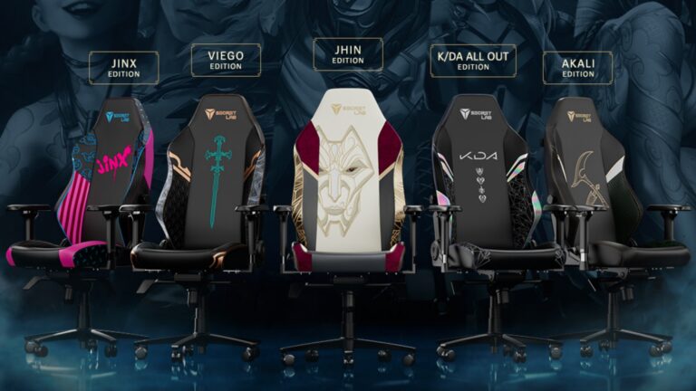 Secretlab prezentuje fotel gamingowy TITAN Evo League of Legends Jhin Edition