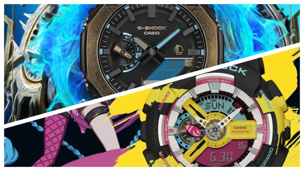 G-SHOCK – nowa kolekcja zegarków inspirowana League of Legends