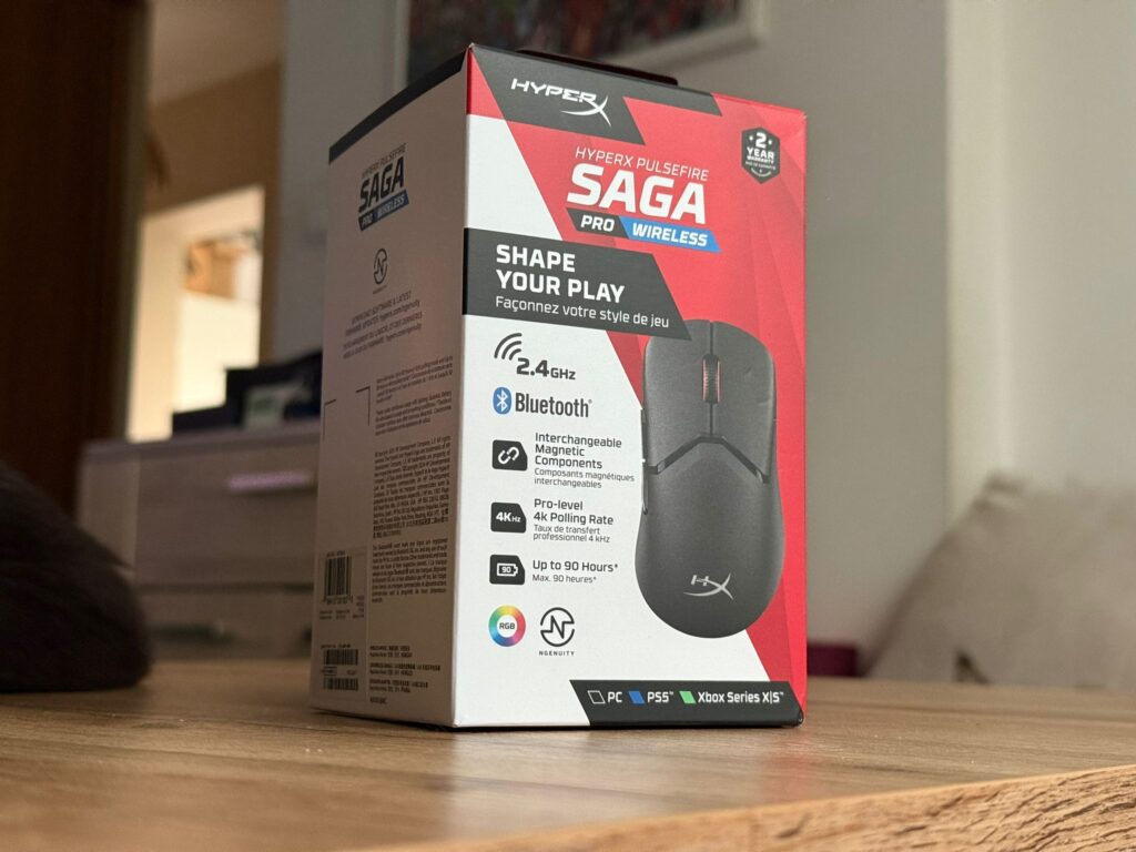 Recenzja HyperX Pulsefire Saga Pro – modularna rewolucja w świecie myszy gamingowych