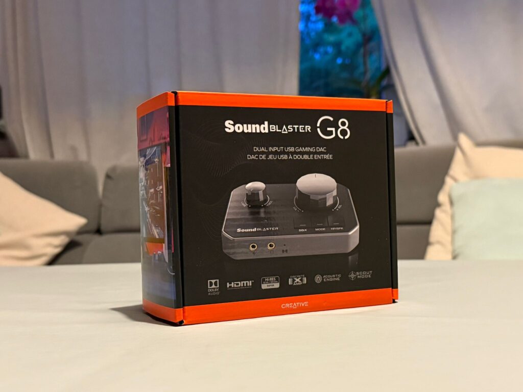 SoundBlaster G8 – kompaktowy DAC dla gracza i miłośnika muzyki [recenzja]