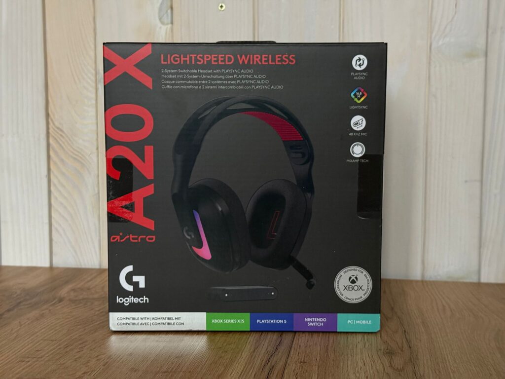 Logitech Astro A20 X [recenzja] – bezprzewodowe słuchawki do tańca i grania