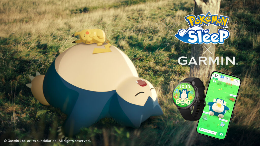 Pokemon Sleep ewoluuje dalej: Garmin na pokładzie, śpij z Pikachu bez telefonu pod poduszką!