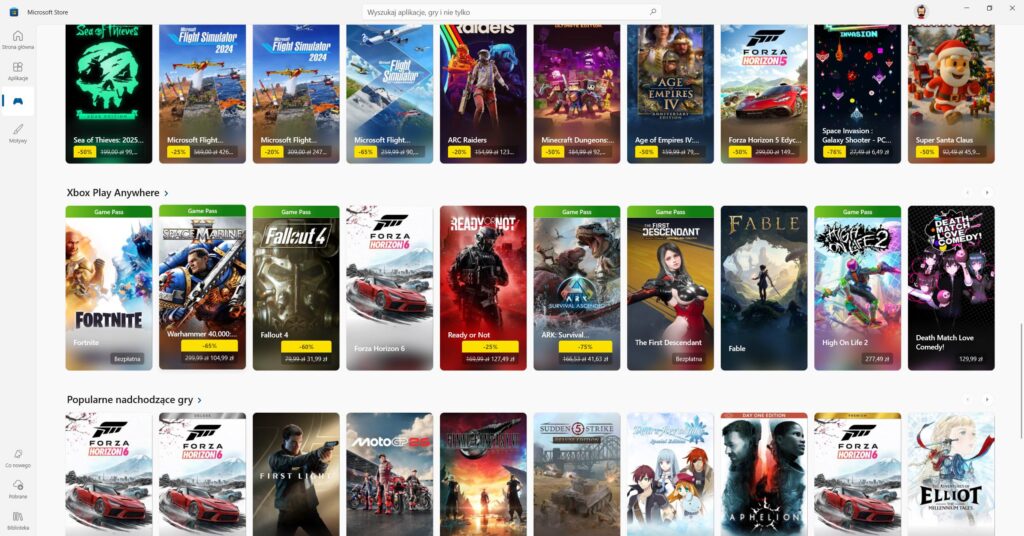 Microsoft Store ma nowy wygląd i w końcu wygląda tak jak powinien
