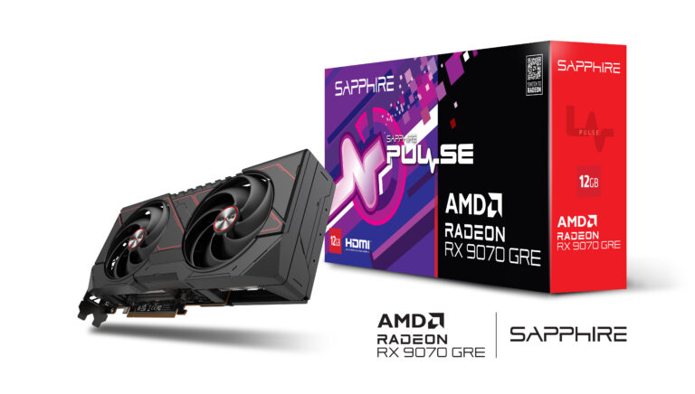SAPPHIRE PULSE Radeon RX 9070 GRE wchodzi na salony