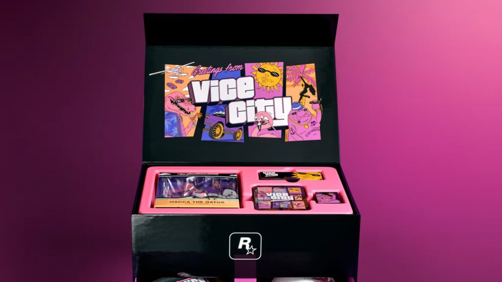 GTA VI: The Goodtime State – Vice City Collection. Edycja kolekcjonerska bez gry za 1740,99 złotych