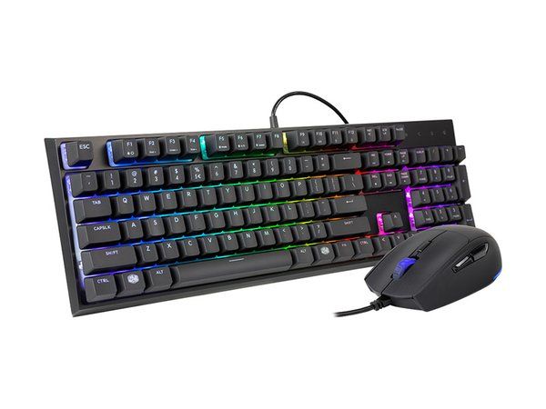 Cooler Master MS120 – zestaw z myszką i klawiaturą mem-chaniczną