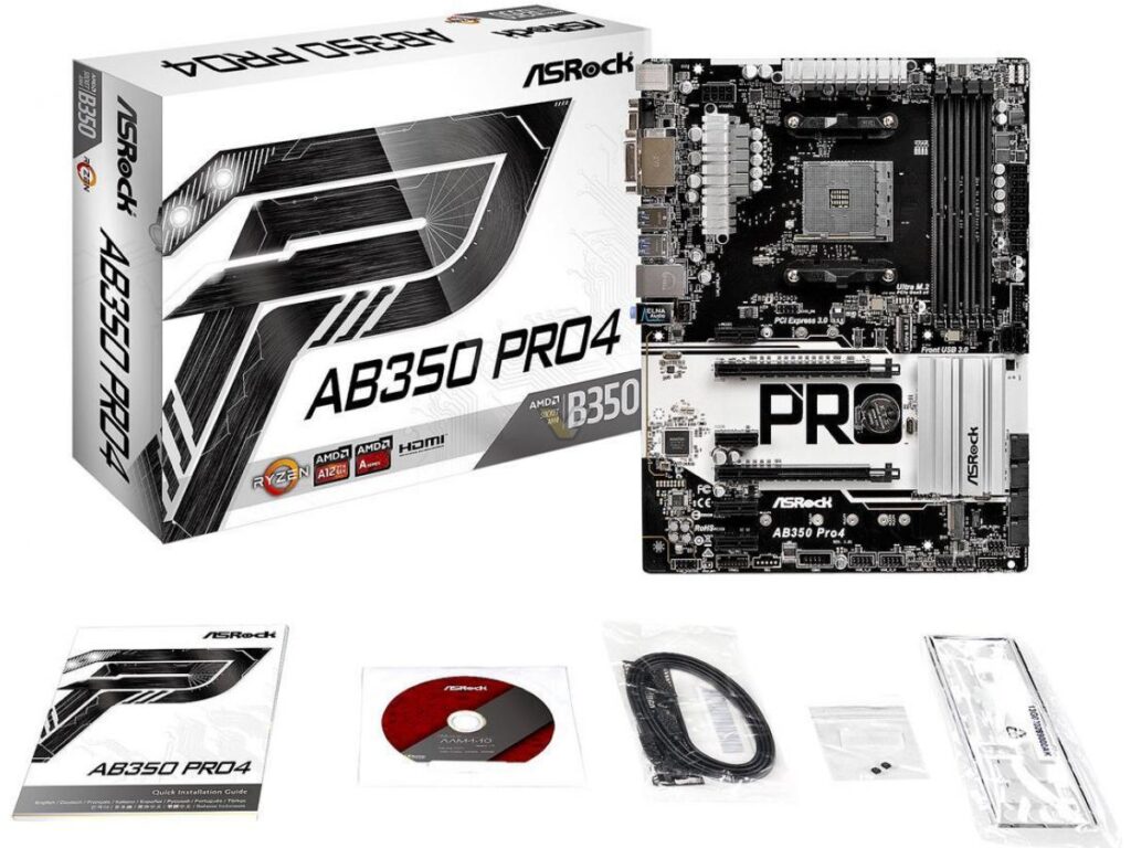 ASRock przedstawia płyty AB350 Pro 4 i AB350M Pro 4. Tania baza pod procesory Ryzen