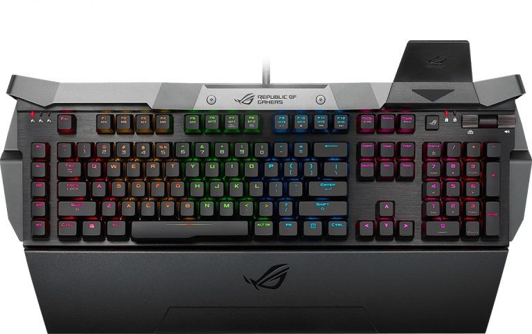 Asus zapowiedział klawiaturę mechaniczną ROG Horus GK2000 w wersji RGB