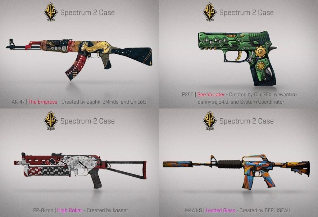 Nowa skrzynia w CS:GO – Spectrum 2 Case. Zmiany dla P250 i Glocka oficjalnie