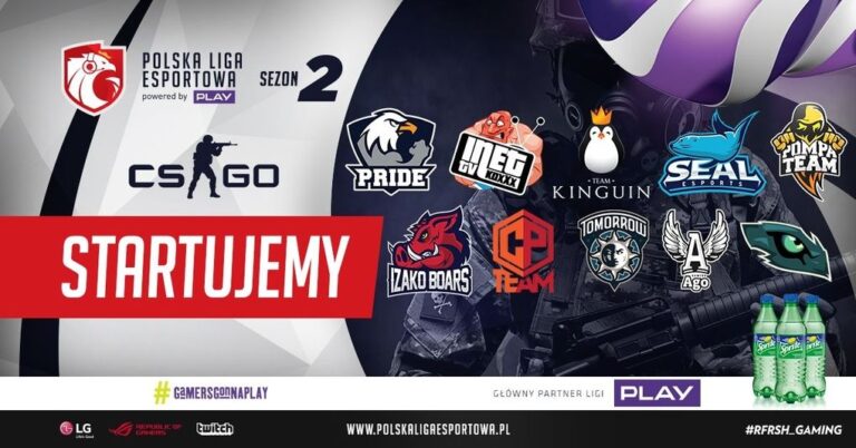 Dzisiaj rusza Polska Liga Esportowa – kto rozegra pierwsze mecze?