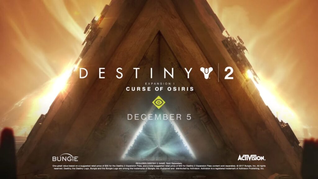 Dodatek do Destiny 2 – Curse of Osiris już wkrótce!