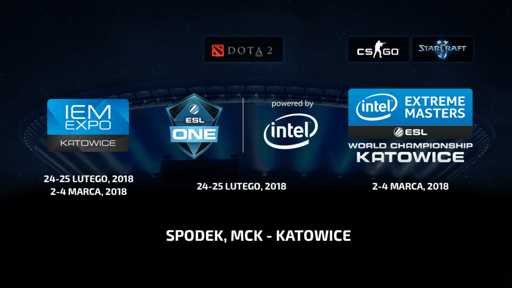 Już dziś pierwsza okazja by zdobyć bilety na ESL One DOTA 2 i IEM Katowice 2018