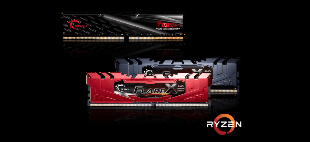 Nowe pamięci od G.Skill. Serie Fortis i Flare X dedykowane dla Ryzena