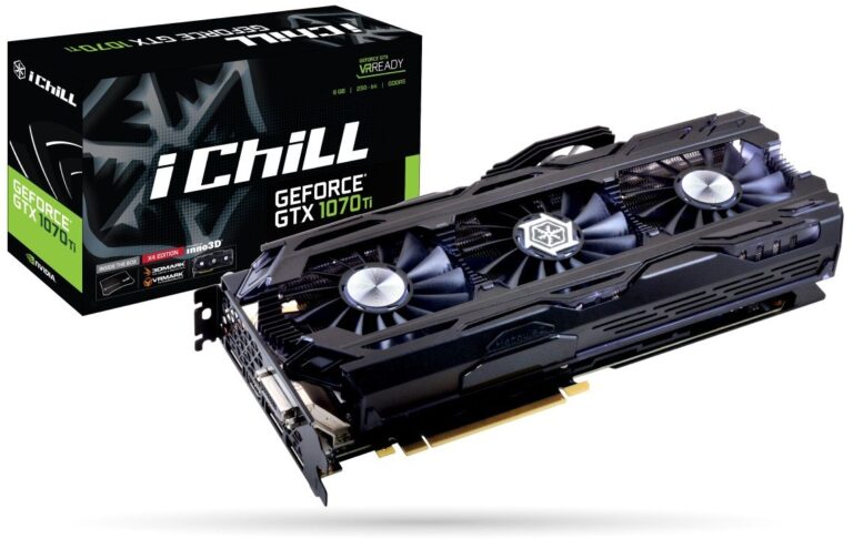 Granie bez ograniczeń z kartą Inno3D iChill GeForce GTX 1070Ti X4