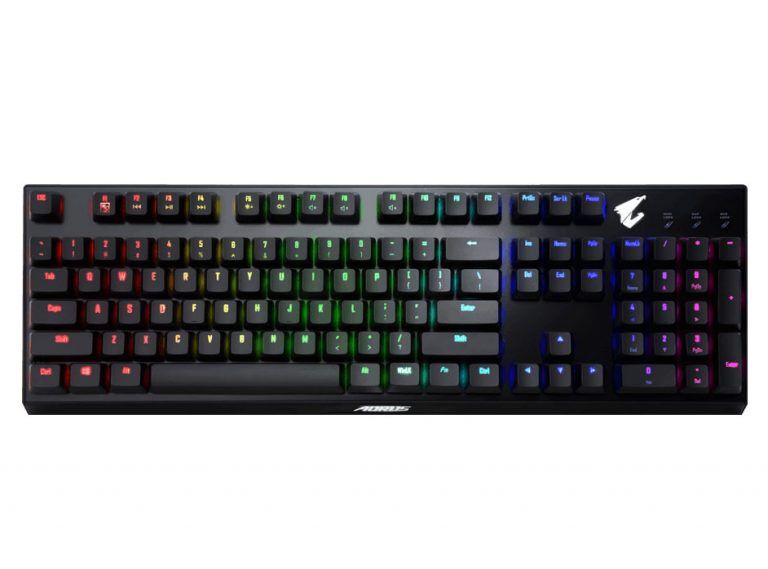 Gigabyte prezentuje klawiaturę Aorus K9 z przełącznikami optycznymi