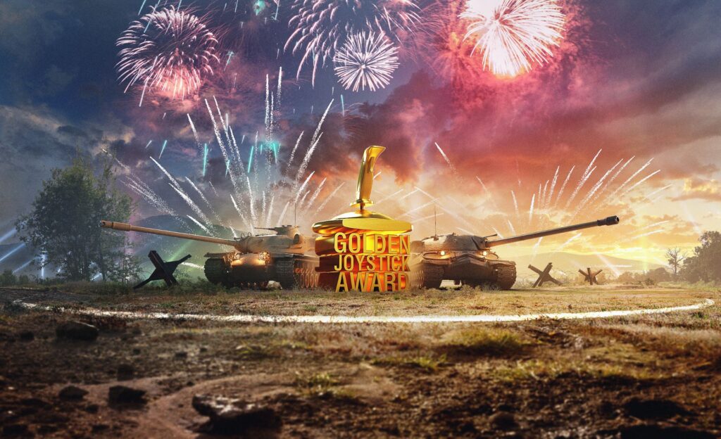 World of Tanks po raz kolejny otrzymuje nagrodę Golden Joystick
