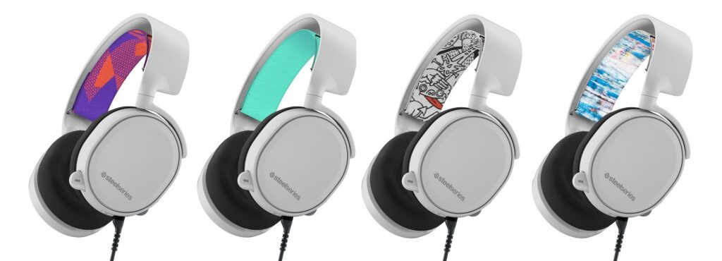 Akcesoria do słuchawek Arctis. SteelSeries prezentuje kolorowe opaski