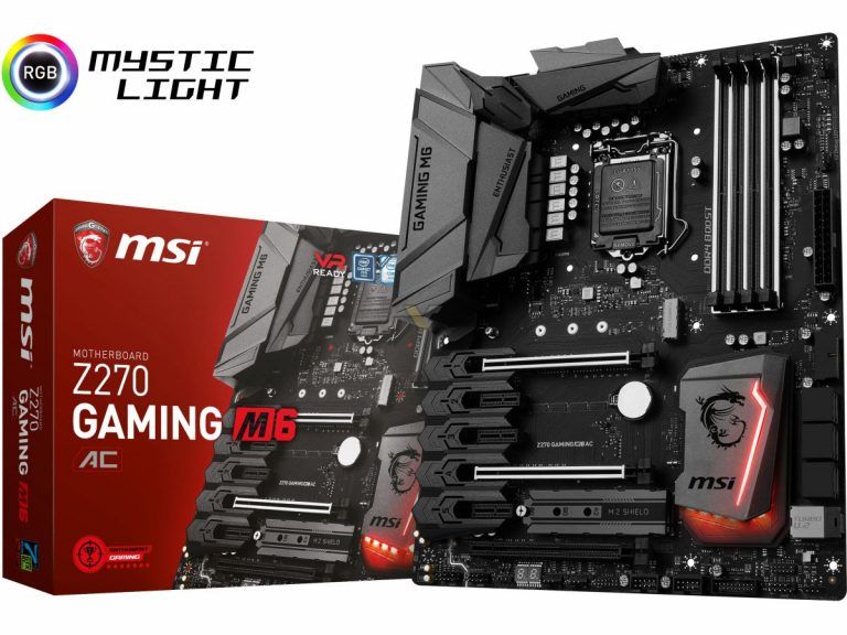 MSI Z270 Gaming M6 AC. Lądowisko dla procesorów Intela z rodziny Kaby Lake