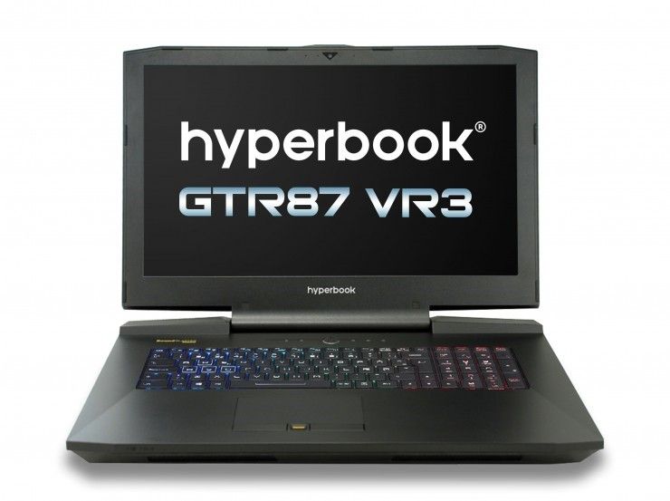 Hyperbook wypuścił ze swojej stajni potężny laptop GTR87 VR3 SLI z dwiema kartami graficznymi i procesorem Coffee Lake