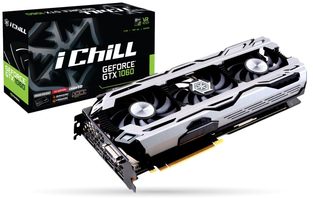 Inno3D prezentuje kartę iChill GeForce GTX 1060 X3