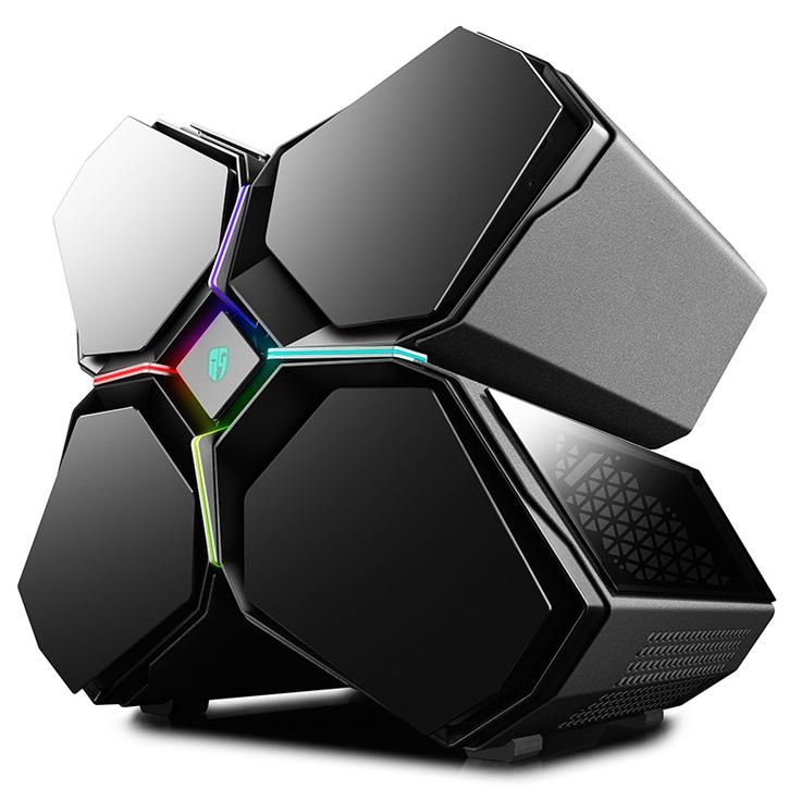 DeepCool chwali się kozacką obudową QuadStellar Smart Case