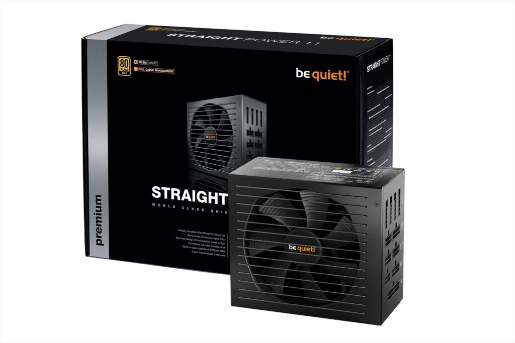 Nowa seria zasilaczy be quiet! Straight Power 11 – modularnie i bezpiecznie bez wężowiska kabli wewnątrz obudowy