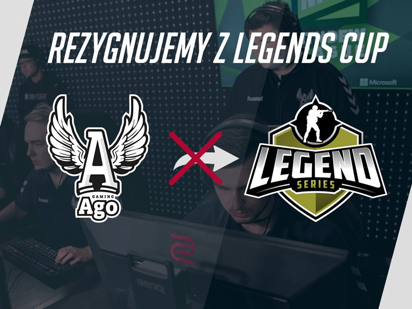 AGO nie wystąpi na Legends Cup w Santa Ana. Zastąpi ich PRIDE