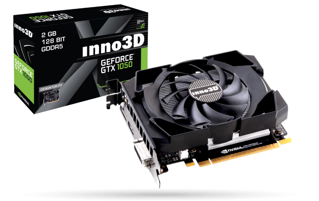 Inno3D przedstawia malucha do grania i oglądania GeForce GTX 1050 Compact