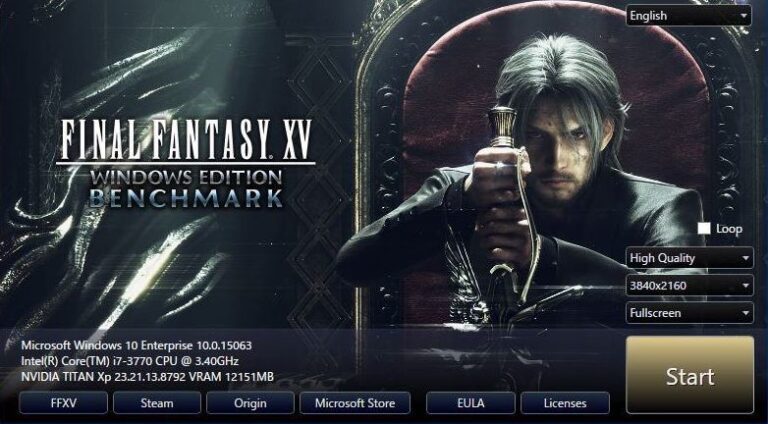 Square Enix zapewnia, że problemy z wydajnością benchmarku Final Fantasy XV Windows Edition nie będą występowały w grze