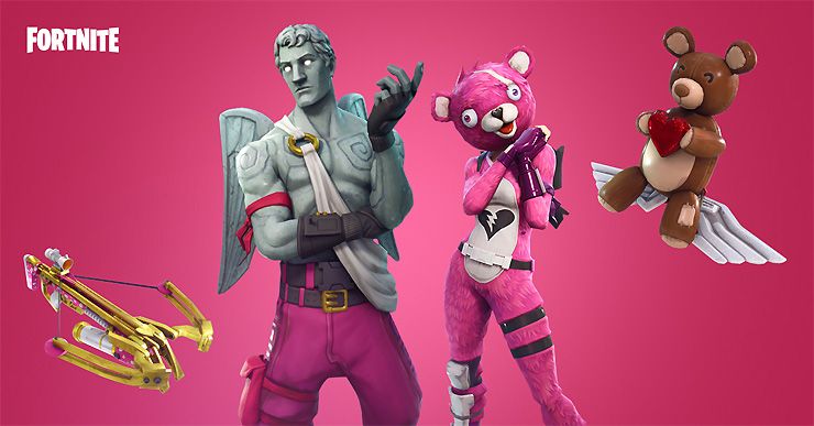 Epic Game udosepnił aktualizację 2.4.2 do Fortnite wraz z walentynkową niespodzianką
