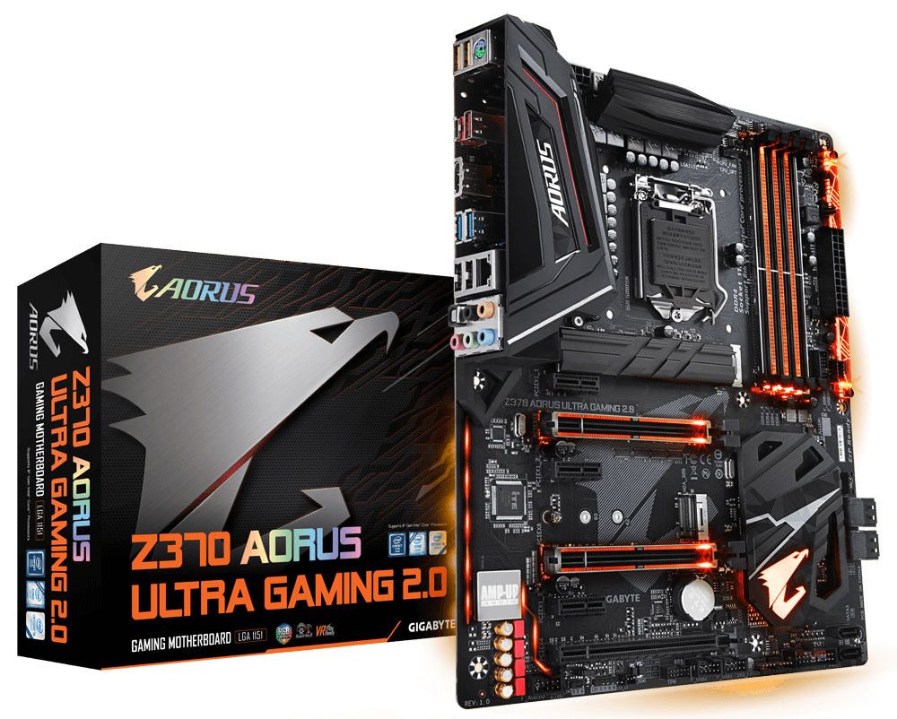 GIGABYTE wydał płytę główną Aorus Z370 Ultra Gaming 2.0 z ulepszonym VRM