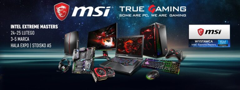 MSI szykuje moc niespodzianek na ESL One i Intel Extreme Masters