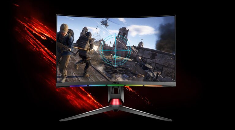 Dwa zakrzywione monitory dla graczy od MSI i SteelSeries