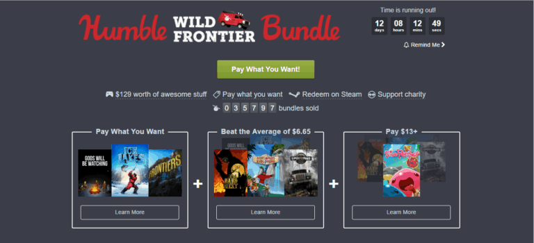 Humble Wild Frontier Bundle!