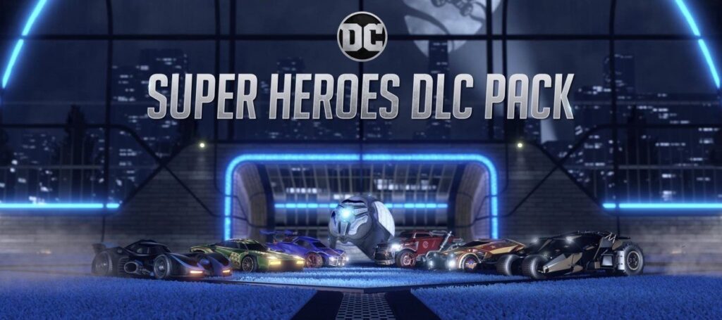 Rocket League’s zostało wzbogacone o kolejne DLC z pojazdami z uniwersum DC
