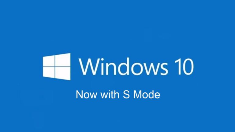 Microsoft uważa, że większość użytkowników będzie korzystać z trybu Windows S Mode pomimo blokady zewnętrznych aplikacji