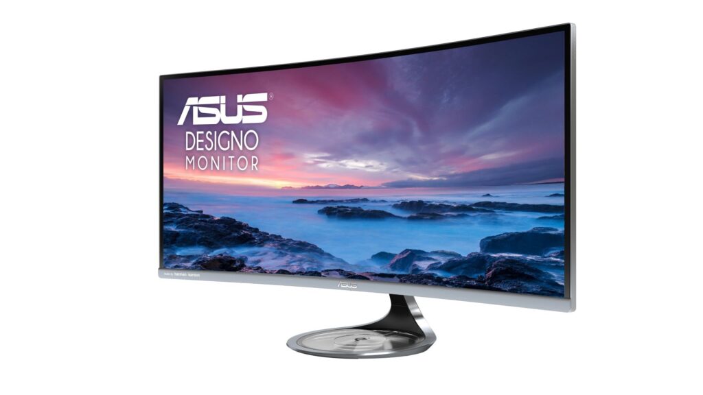 Monitor ASUS Designo Curve MX34VQ. Asus poszerza swoją ofertę o 34-calowy zakrzywiony monitor