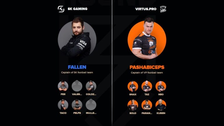 Znamy składy Virtus.pro i SK Gaming na mecz piłkarski w Kolonii