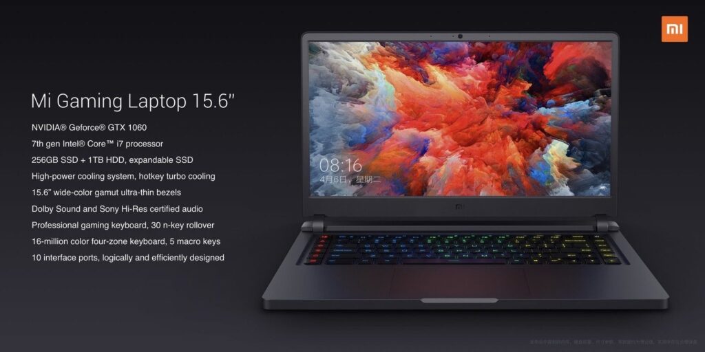 Xiaomi lepsze? Chińczycy prezentują pierwsze laptopy dla graczy