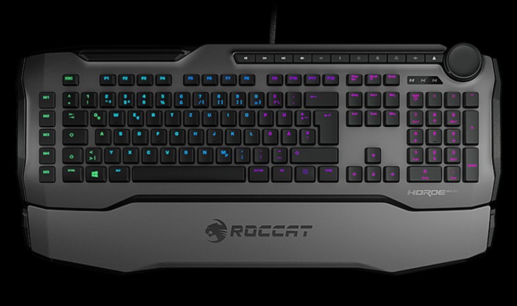 Gamingowa klawaitura Horde AIMO od Roccat to połączenie zalet przełączników mechanicznych i membranowych