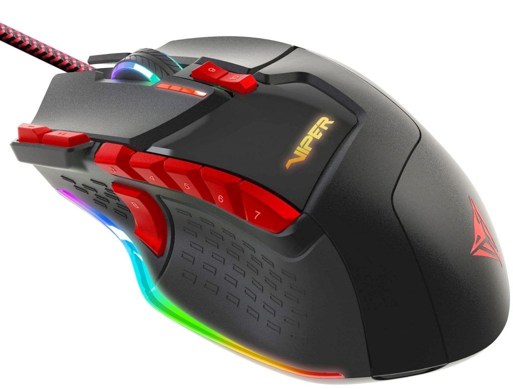 Mysz Patriot Viper V570 RGB. Urządzenie dostosowane do gier FPS i MMO
