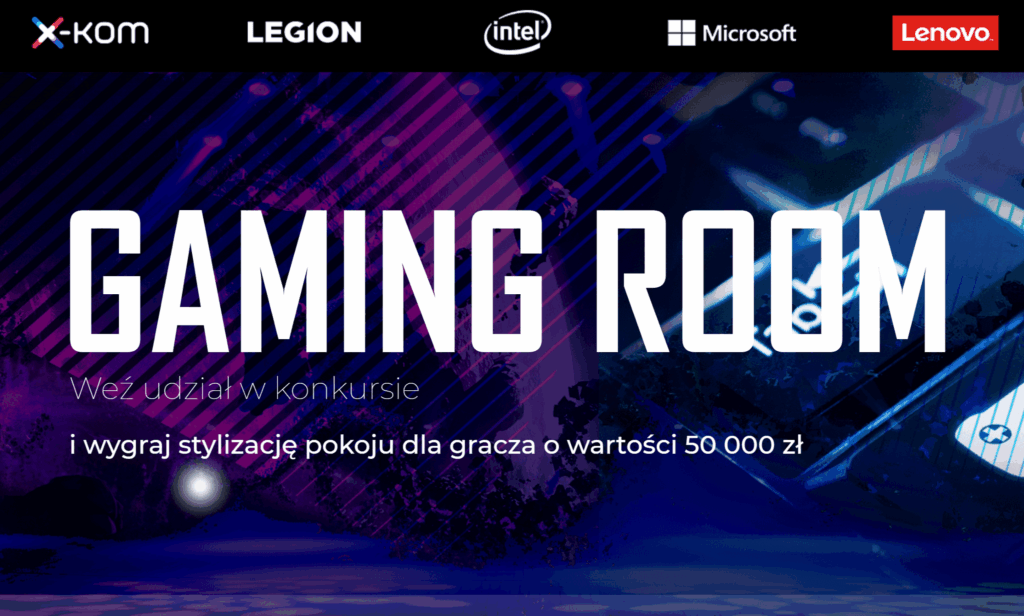 Wygraj gamingową metamorfozę pokoju z Lenovo i x-kom
