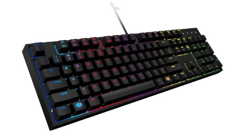Klawiatura MasterKeys Lite L dla mniej wymagających graczy