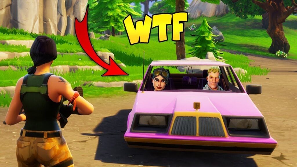 W Fortnite niedługo będziemy mogli przejechać się autem?