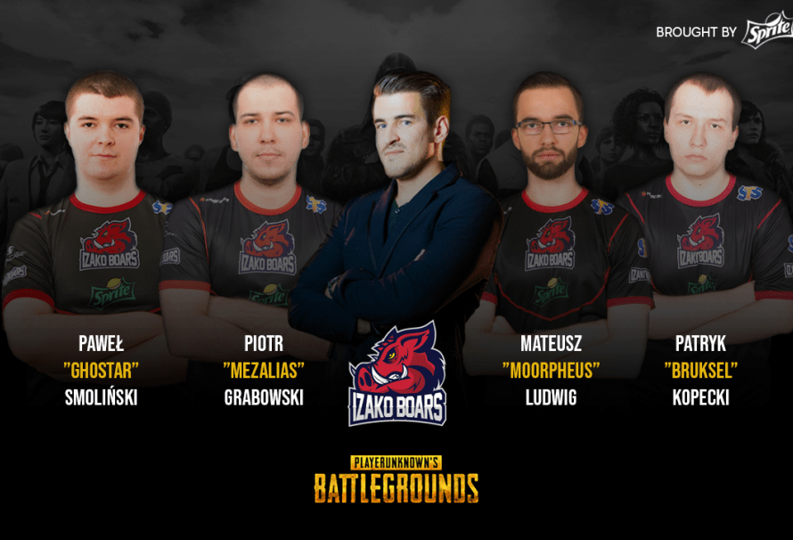 Izako Boars uruchamia nową dywizję – PUBG